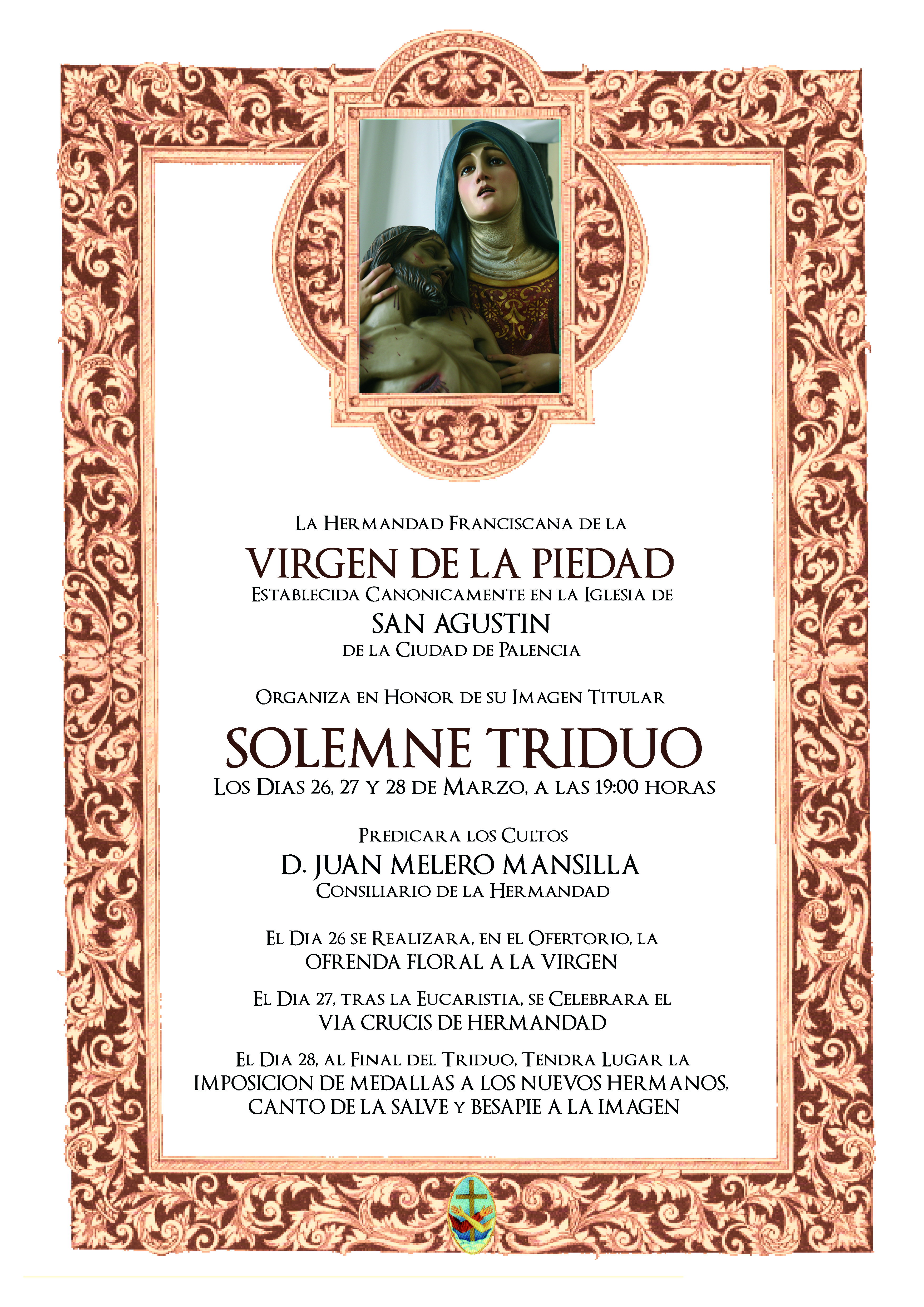 Portada de 2009 Triduo Piedad